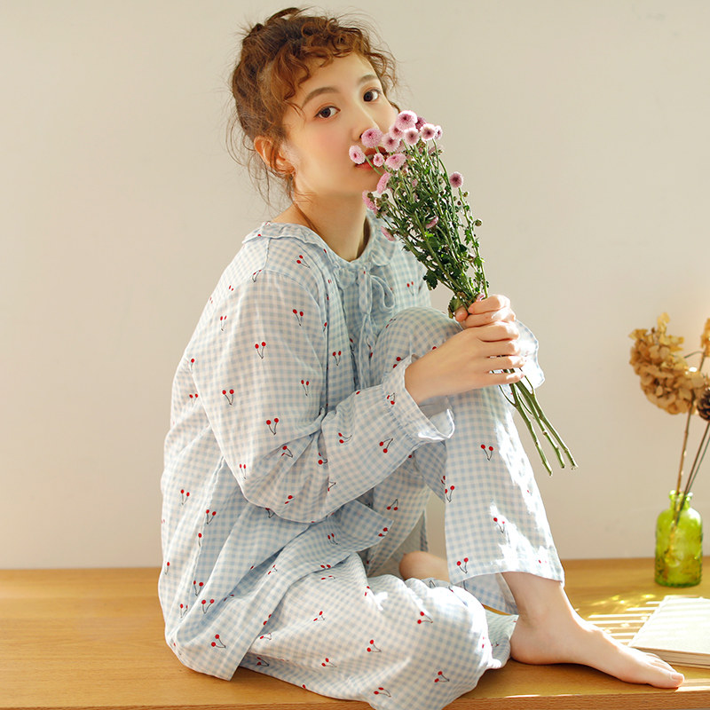 夏季月子服7月份纯棉哺乳5 6睡衣 乐智生活母婴家居服套装