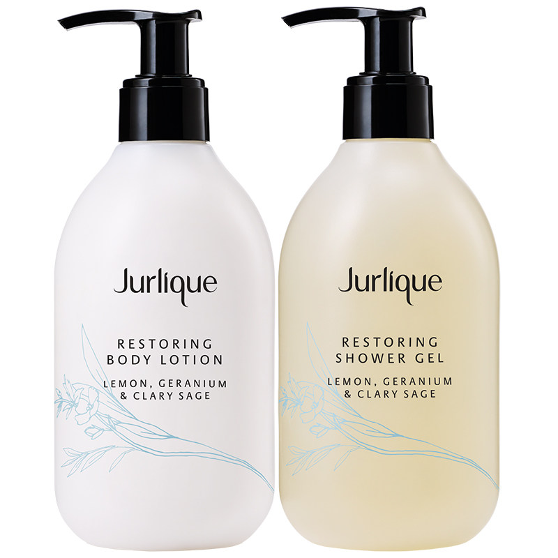 jurlique /茱莉蔻柠檬天竺葵沐浴露 Jurlique海外身体护理套装
