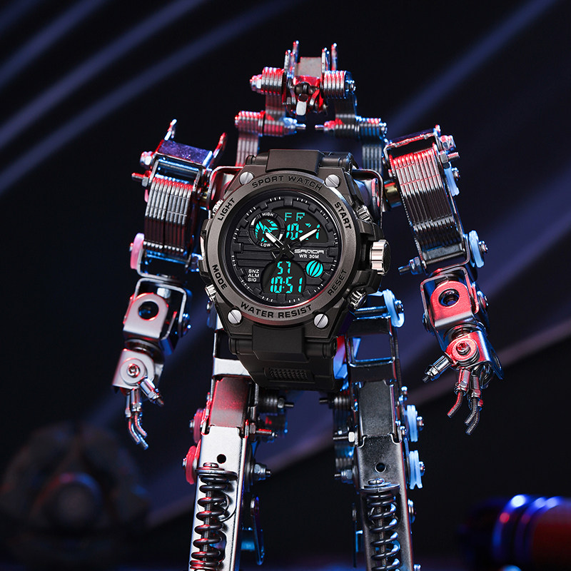 户外多功能高中学生青少年潮流手表 cojr手表国产腕表