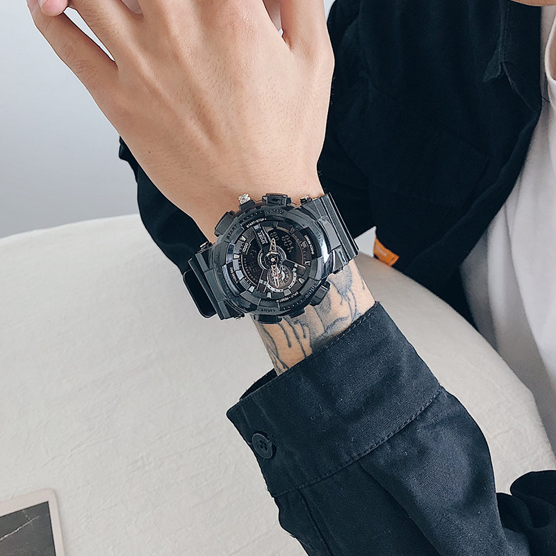 Водонепроницаемые механические электронные мужские часы