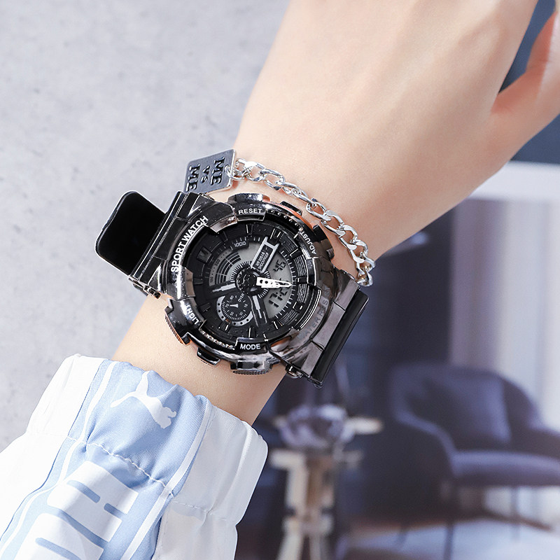 青少年男款初中潮流多功能户外手表 cojr手表国产腕表