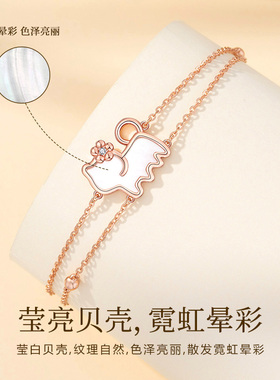 【礼物】俏皮小猫原创设计手链