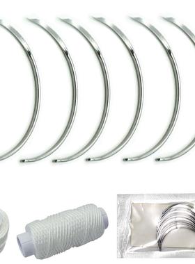 10 suture needles for veterinary surgery, surgical sutures,