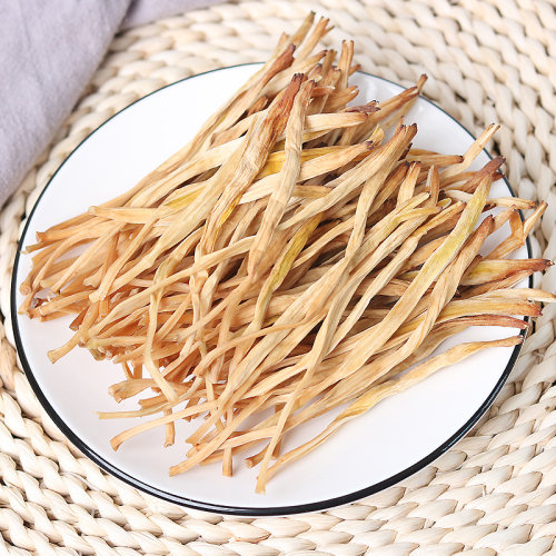 黄花菜干货特级500g农家黄花菜干货新鲜干金针菜菜类无硫食材干菜 - 图0