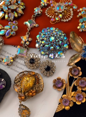 法国古董中古水晶琉璃