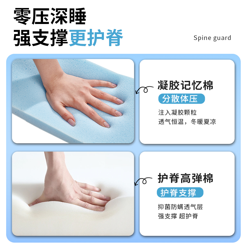 乳胶记忆棉垫子家用学生宿舍榻榻米定制床垫薄款床褥软可折叠拆洗