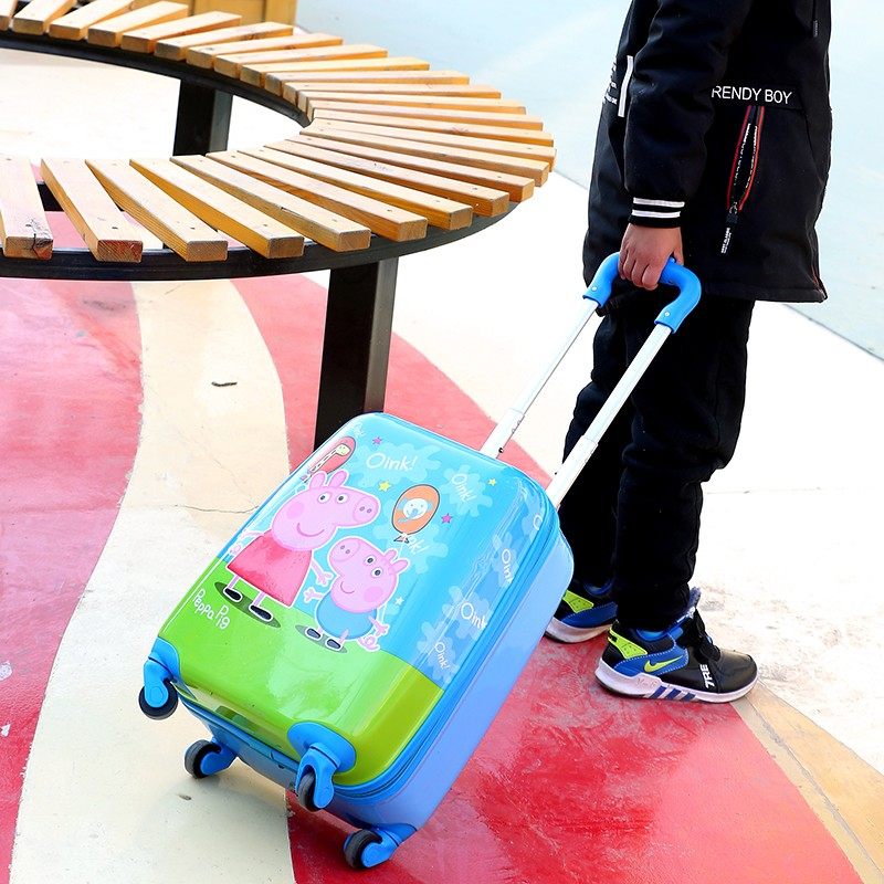 小学生住校密码书包女孩防水拉杆箱 焱潮旅行箱