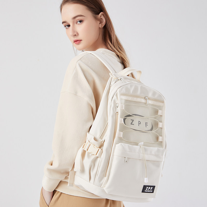 zpf reg女大容量轻便旅行双肩包 zpf双肩背包
