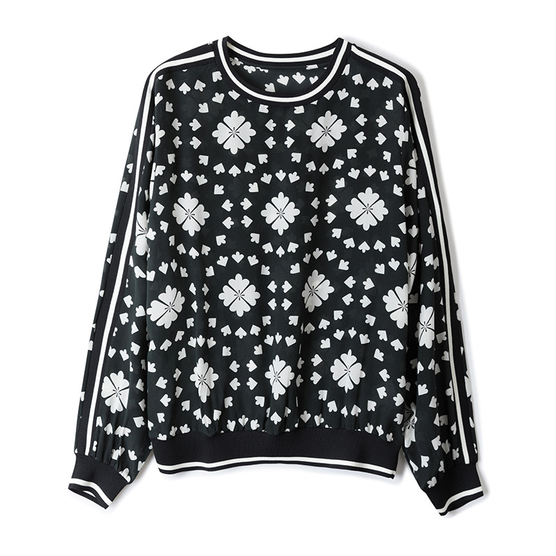 重磅2020杭州秋季新款长袖印花衬衫 乔凝衬衫