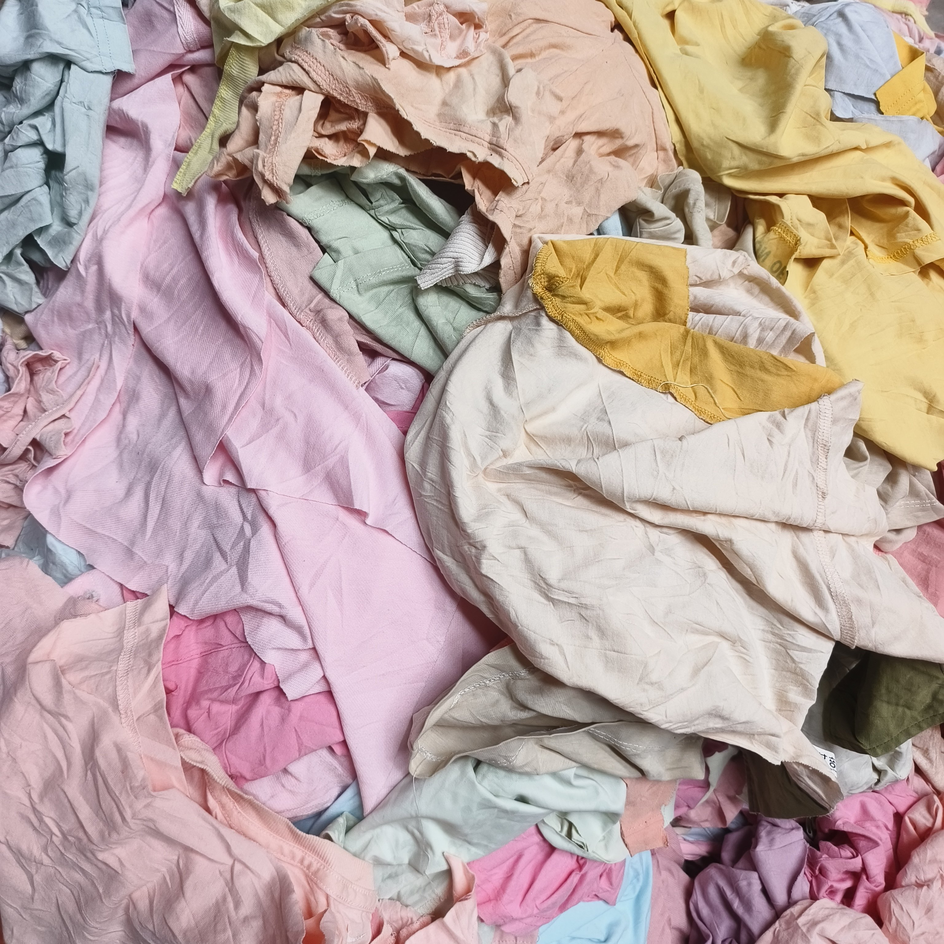 10公斤浅色全棉旧衣服裁片碎布工业擦机布吸油吸水擦油不掉毛,淘宝优惠券,粉丝福利购,淘宝优惠卷