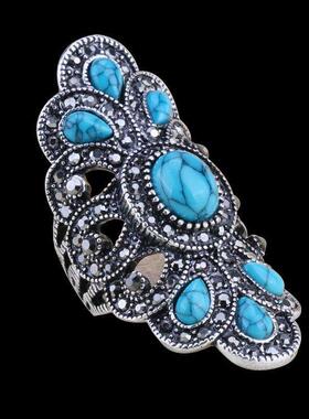 欢乐多个性民族风松石蓝