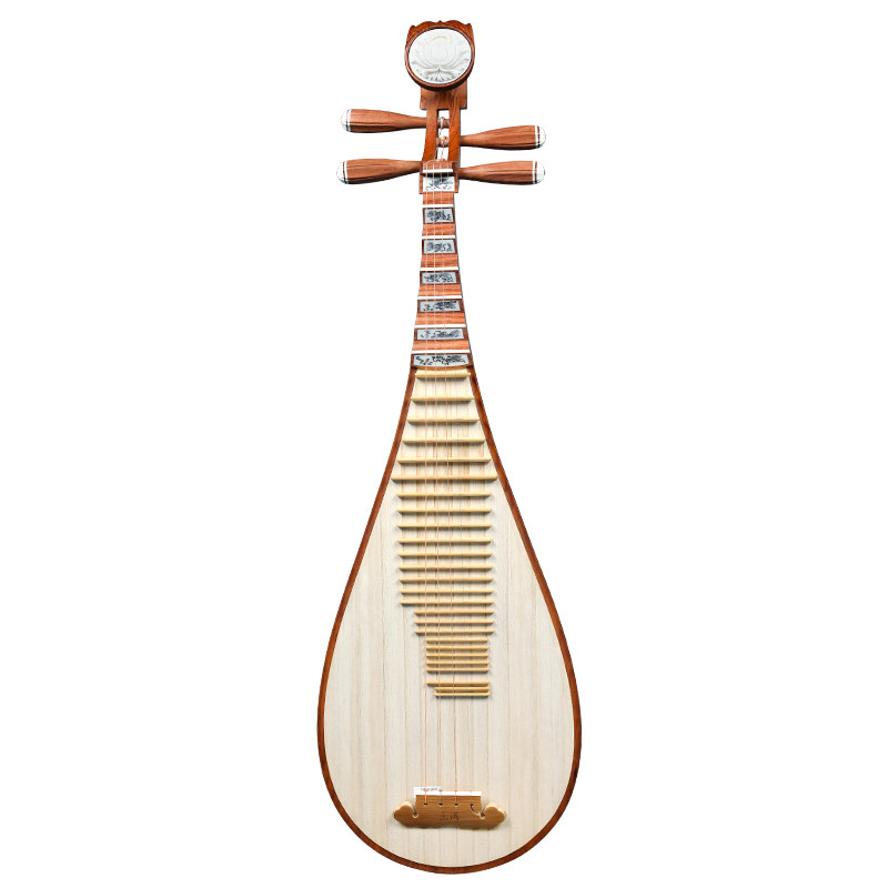 乐海琵琶特氏古夷苏木材质下有余弦 卓鸣致远琵琶