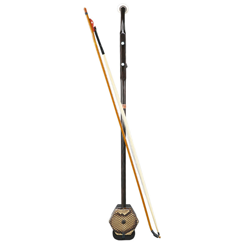 乐海黑檀考级入门东非黑黄檀木二胡 卓鸣致远二胡