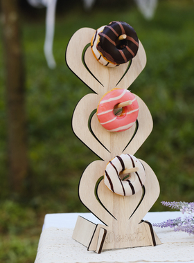 甜品台装饰架子橱窗摆件北欧风