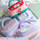 Portable Little House Pencil Case Double-Layer Large Capacity Cherry Children's Day Gift for Primary School Students High-Value Stationery Pencil Case