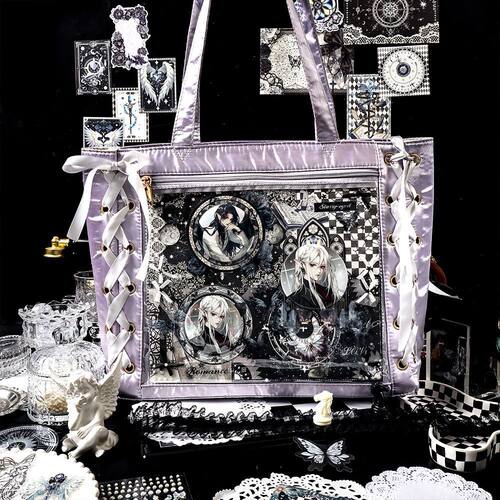 谷美痛包装饰物diy材料包动漫吧唧扎配件谷子扎板背景生日礼物 - 图0