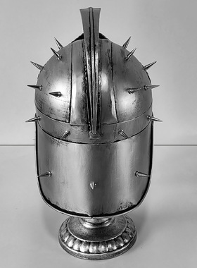 仿真复古创意罗马斗士头盔工业风