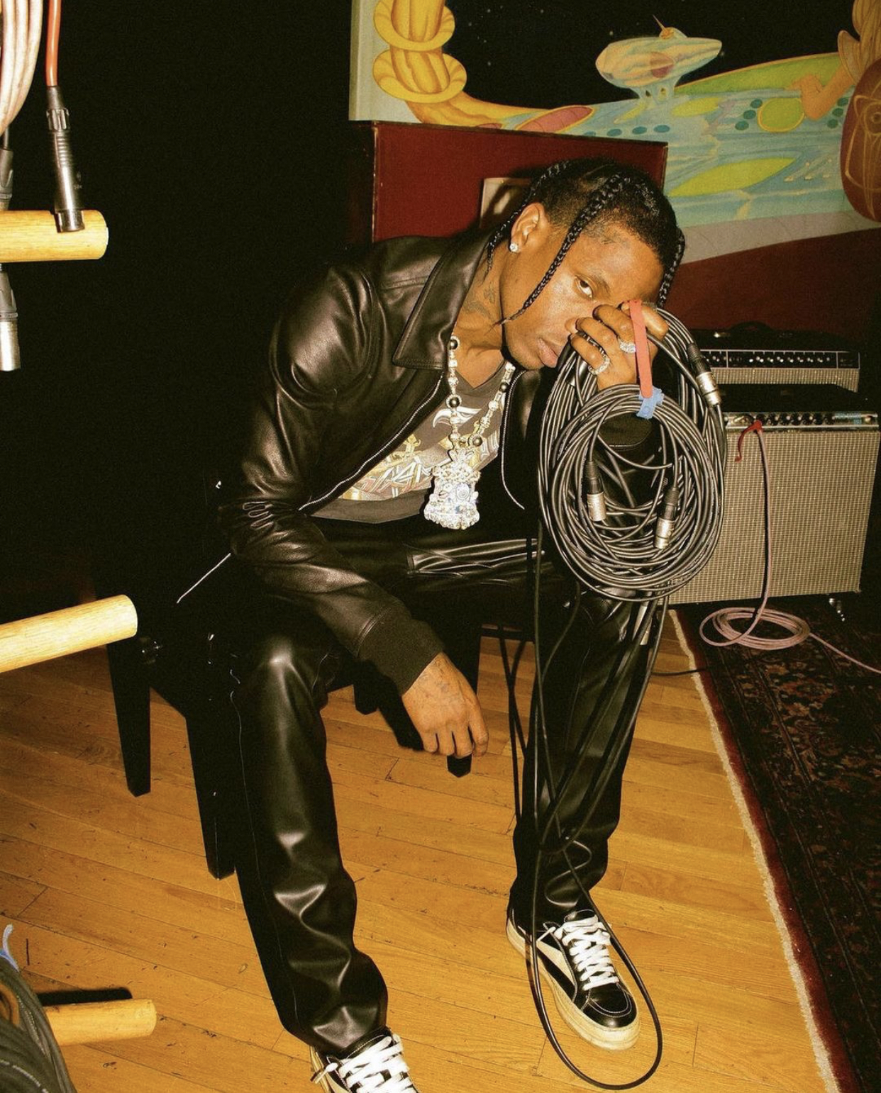 RO元年dunk黑低帮鞋RICK初代travis scott同款archive-图0