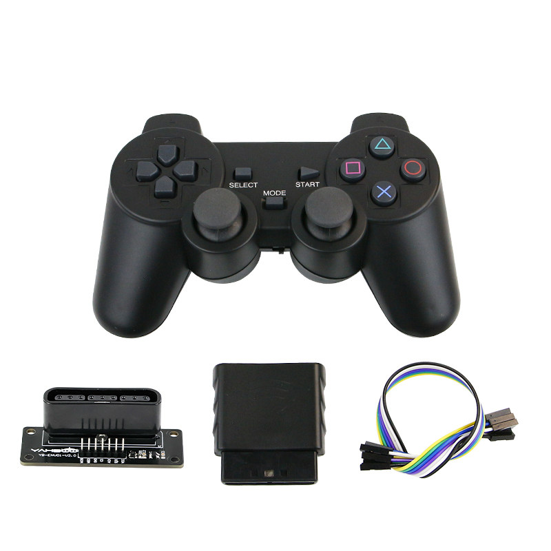 2.4G无线手柄 智能小车平衡车机器人机械臂摇杆遥控PS2带接收器,淘宝优惠券,粉丝福利购,淘宝优惠卷