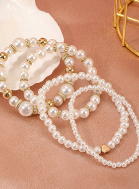 10 Pcs Vintage Bohemian Bracelet Set for Women
