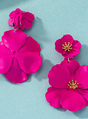 Versatile and fashion long dopamine flower temperament