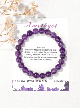 8mm Natural Carnelian Beaded Bracelets For Women Men Blue