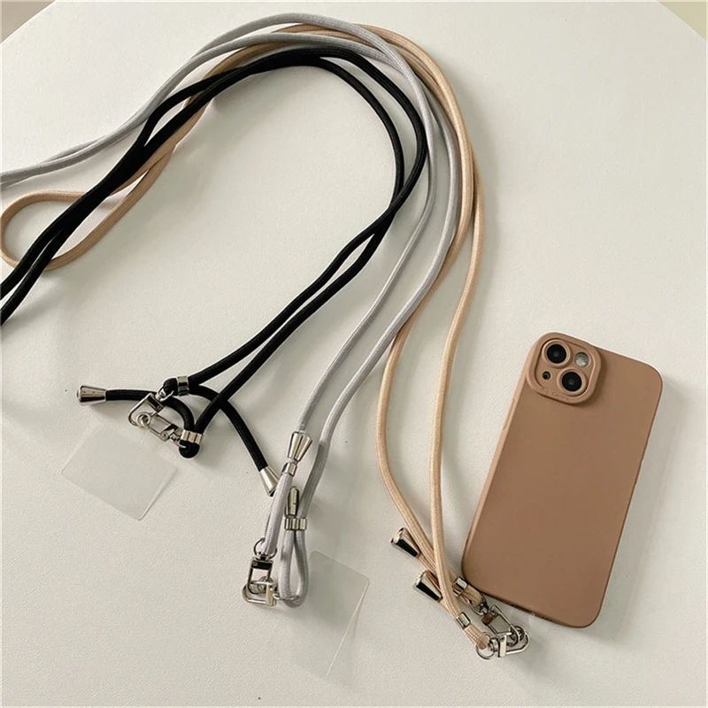 s Stylish Long Phone Rope Pendant For iPhone Pro Nylon Strap - 图3