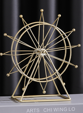 轻奢风家居客厅卧室旋转摩天轮