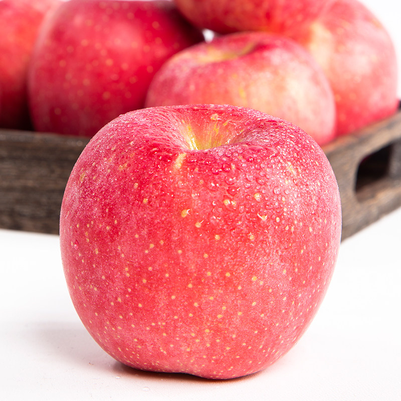 甘肃庆阳红富士5斤新鲜整箱当季 探疆奇遇苹果