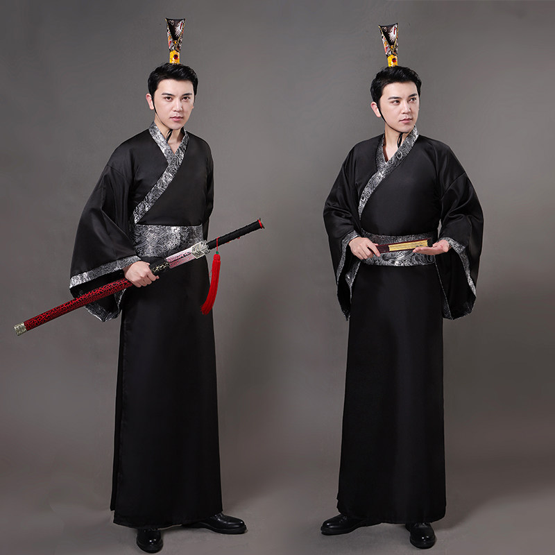 古装男侠客装书生侠客汉服影楼拍照剑侠服装唐装影视演出才子年会_虎窝淘