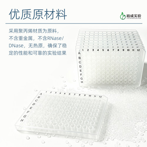 Axygen 96孔PCR板 384孔荧光定量PCR板 无裙边96孔板 PCR-96-C PCR-96M2-HS-C PCR-384-C UC-500 PCR-TS - 图0