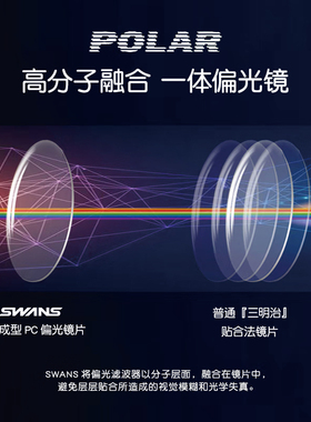 SWANS户外驾驶墨镜变色眼镜超轻跑步偏光太阳镜防紫外线开车SACR