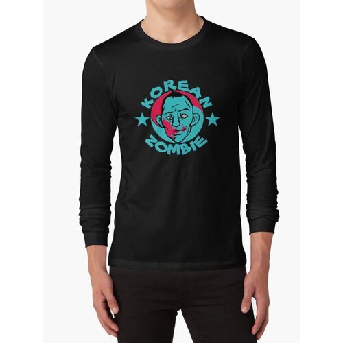 Korean Zombie 100% Cotton T Shirt Fighter White Zombie Orteg - 图2