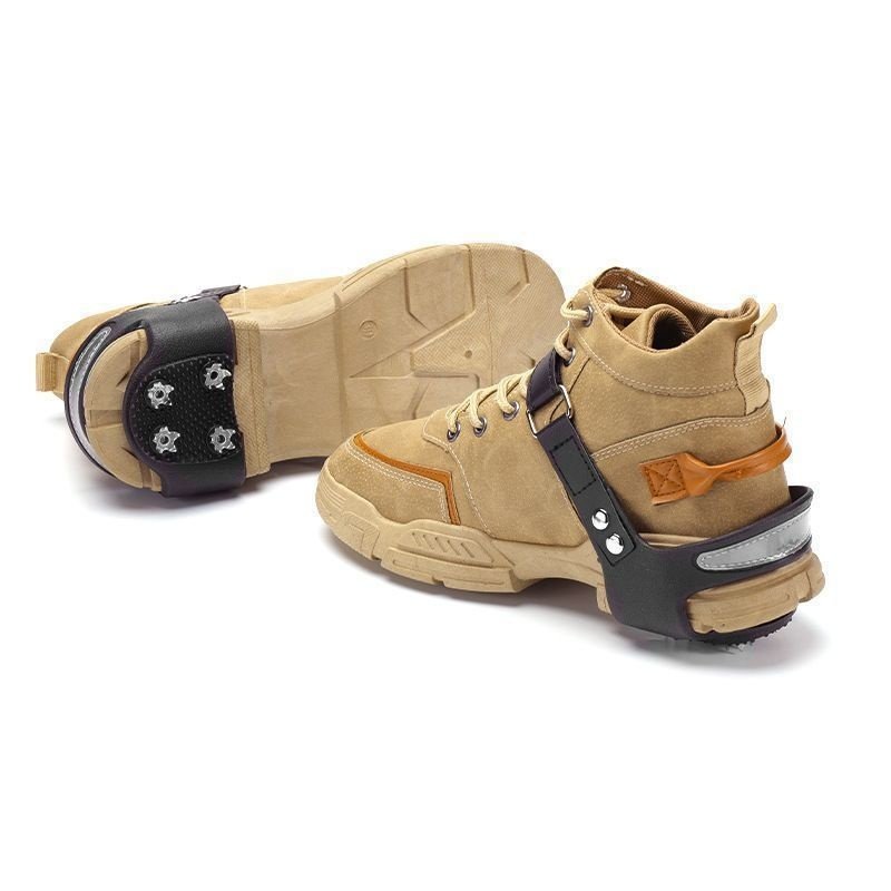 户外登山4钉5反光冰爪鞋套雪地冰面防滑神器攀岩攀雪爪,淘宝优惠券,粉丝福利购,淘宝优惠卷