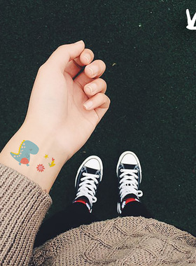 Waterproof children's tattoo dinosaur animal tattoo sticker