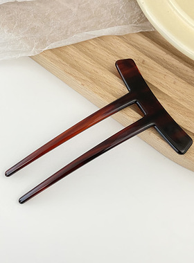 ate Hairpins U Shaped Hair Pin Tortoiseshell For Woman Girls