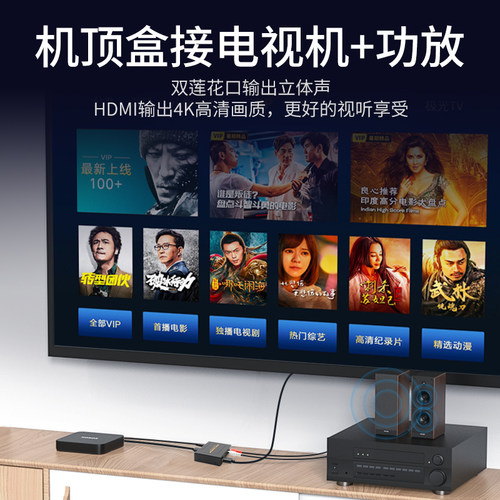 VPFET HDMI音频分离器4K高清转3.5AUX耳机孔红白左右两声道光纤5.1声道PS5/xbox/switch接显示器hdr音箱 - 图2