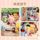 Rolife Ruolai super world courtyard birthday gift female building blocks assembled toys diy miniature model villa