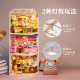Rolife Ruolai Super World Cafe birthday gift girl building block assembly toy diy miniature model