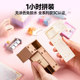 Rolife Ruolai super world ice cream shop building block assembly toy diy cabin model children's gift for women