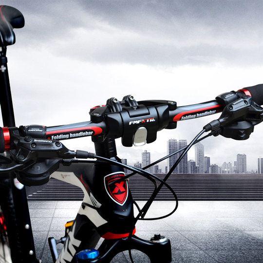 Mountain road bike folding handlebar