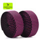 Road handlebar tape to prevent tangles with silicone elastic tape
