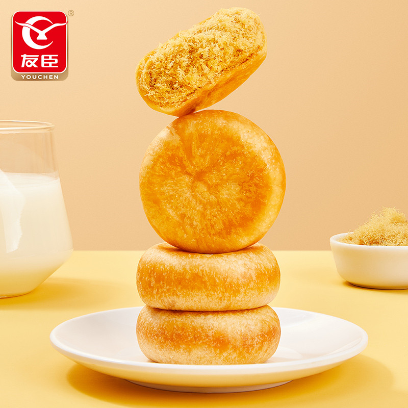 友臣肉松饼480g肉松棒营养早餐手撕面包休闲零食品小吃官方旗舰店,淘宝优惠券,粉丝福利购,淘宝优惠卷