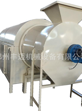 滚筒式电加热炒料机 商用大容量核桃炒货机 干果坚果板栗炒货机