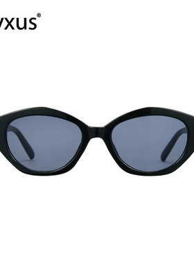 Cyxus新款椭圆形复古太阳镜