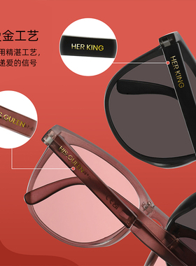 cyxus偏光方形男女通用太阳眼镜