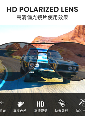 有度数赛施开车驾驶专用偏光墨镜