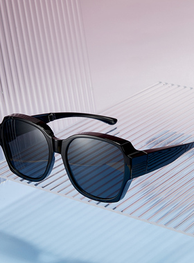 cyxus偏光防紫外线近视折叠墨镜