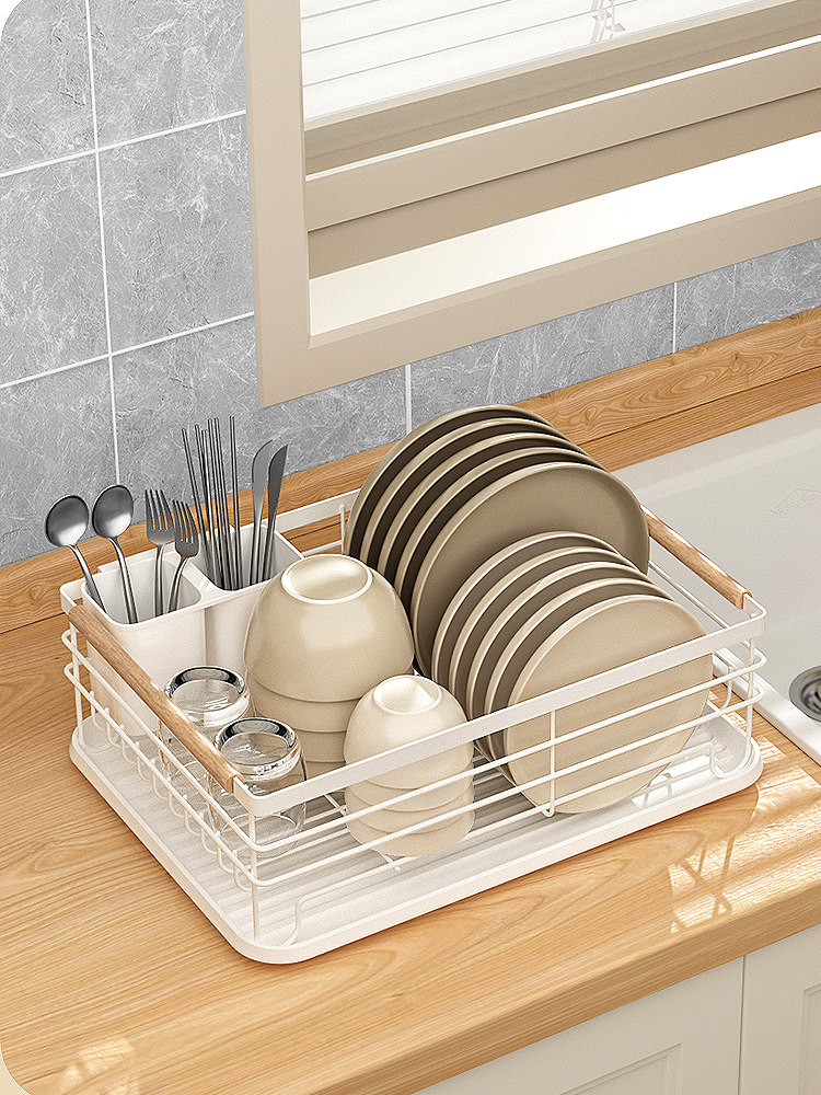 懒地碗架厨房台面置物架碗碟盘收纳架沥水架多功能放碗筷收纳碗柜,淘宝优惠券,粉丝福利购,淘宝优惠卷