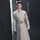 Film and television ancient costume Liu Zhou Ji Cui Xingzhou's same style men's Hanfu Tang Dynasty round collar robe princes and ministers court costumes performance costumes